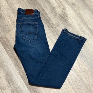 Hollister California Boot Jeans Mens 28x34 Blue Denim Epic Flex